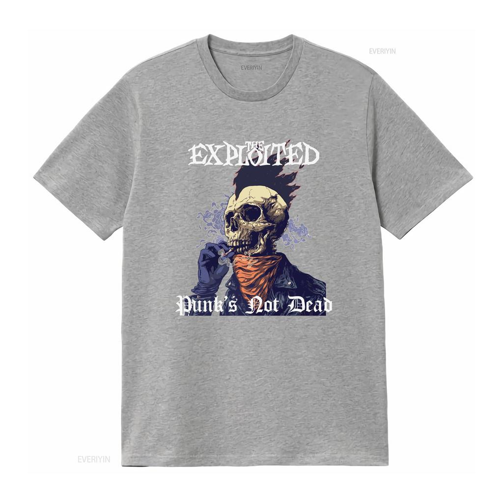 The Exploited T Shirt Vintage Slightly Casual Graphic Stylish Soft Streetwear Comfortable Designer Clothes Unisex