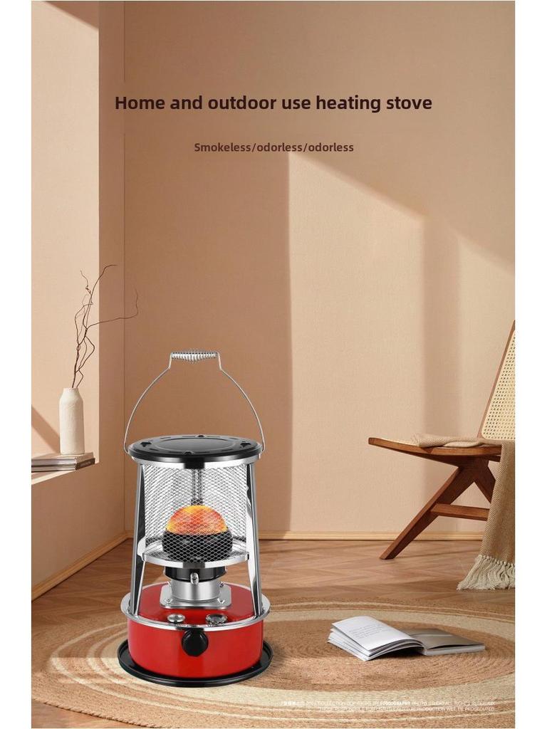 Portable Kerosene Heater Stove for Outdoor Activities Like Ice Fishing, Camping, and Household Heating.