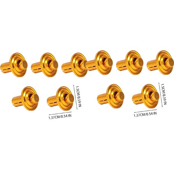 Motorrad Aluminiumlegierung Schraubclip 6mm Spreizclip Dekorative Karosseriemodifikation und Ersatzclip Schraubmuttern