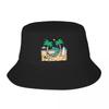 Custom Unisex Summer Beach Alien Surfing Bucket Hat Beach Sun Surf Rider Summer Fishing Hats