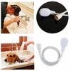 New 1.2 Meter Shampoo Pet Push Saving Shower Dog Shower Head Pet Bath Hose Sink Spray Drain Filter Hair Washing Pet Hair Clipper