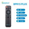 BOXPUT BPR 1 S Plus Télécommande Souris Aérienne Télécommande Radiofréquence Télécommande BT Vocale avec Apprentissage Infrarouge Gyro USB Applicable à