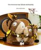 Creative Bee Donkey Plush Toy - Children's Companion Pillow