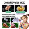Gift children's magnifying glass microscope, pocket, magnified, digital, illuminated, for school experiences