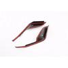 For BYD Dolphin Atto 2 EA1   Car Accessories Carbon Fiber Style After Fog Light Trim Bezel Wind Shape