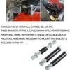 SBC Durable Power Steering Pump Mounting Bracket Compatible with SWP LWP Saginaw GM SB Chevy 350 GM Mounting Holder