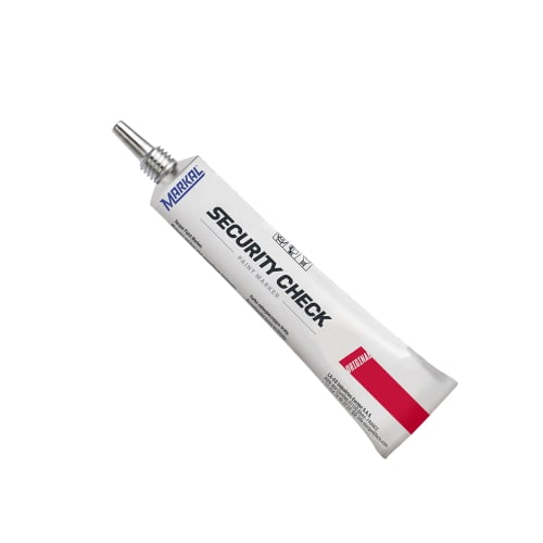 

Markal 96670 - Security Check Paint Marker for Torque Temper Detection, Tamper-Evident Cross-Check Repair & Maintenance Warranty Seals, Red, 50ml, Mad