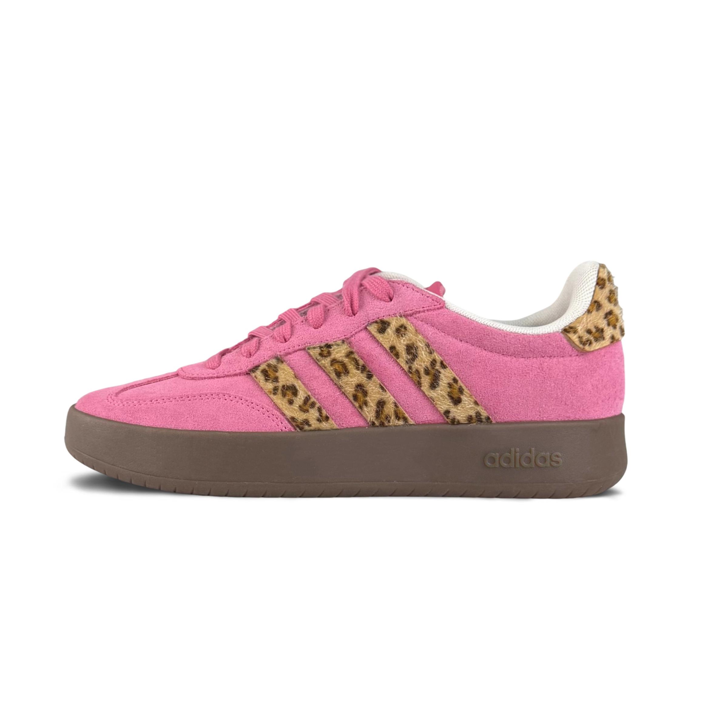 

Adidas BARREDA Pink Leopard Beauty 3.0 Lightweight And Breathable Low top Skateboard Shoes Women s JQ4237(Team1872-3.0) 40