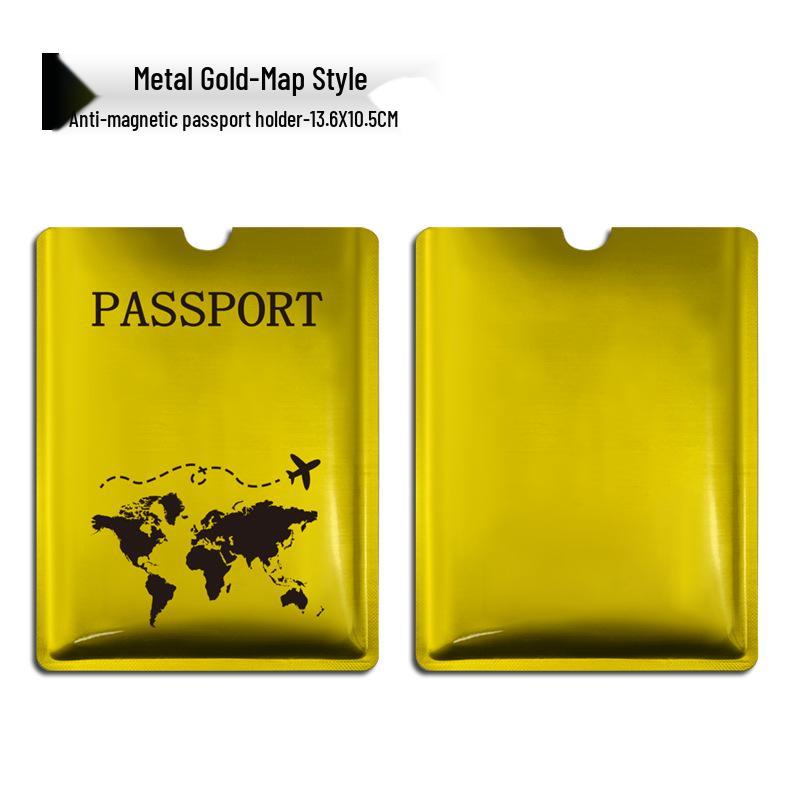 In-Stock Silver RFID Card Holder: Anti-Scan, Anti-Demagnetization, Anti-Theft NFC Bank ID Aluminum Shield