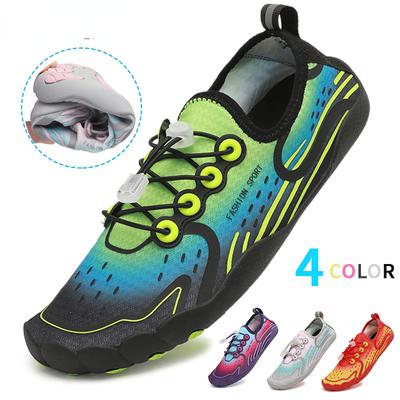 Scarpe da acqua a piedi nudi unisex leggere da spiaggia ad asciugatura rapida sandali da nuoto per fitness yoga fiume mare guado sneakers
