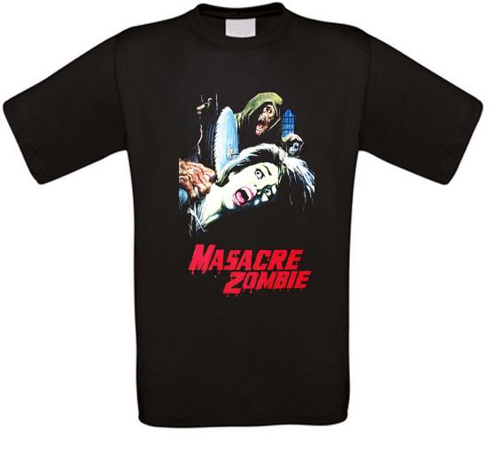Masacre Zombie Notti Del Terrore Burial Ground Return of The Zombies Футболка XXL
