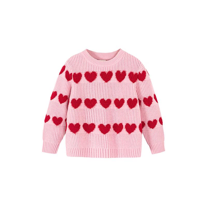 Minibala Girls' Winter Anti-Pilling Sweater