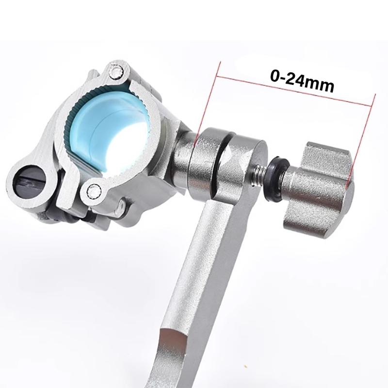 Aluminum Fishing Chair Umbrella Bracket Adjustable Fishing Chair Umbrella Holder Clamp Fishing Chair Clamp Bracket