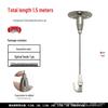 Steel Wire Rope Lifting Hanger: Alloy Hook Safety Adjustable Clip for Luminaire Fixing and Picture Hanging