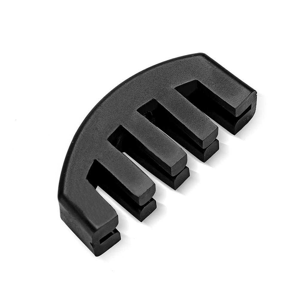 Rubber 4 4 Violin Mute Practice Mute Fiddle Silencer with 5 Prongs