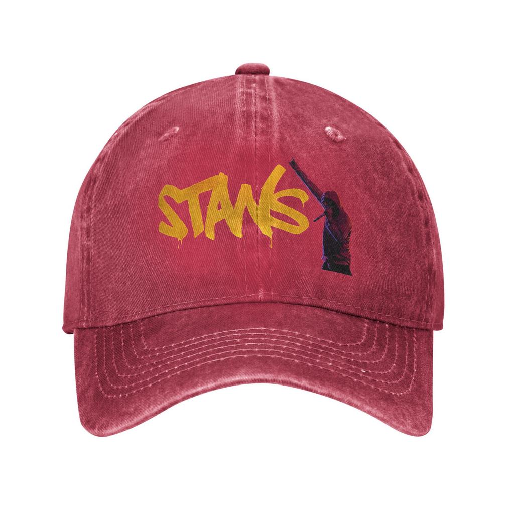 Men Women EMINEM STANS Print Hats Classic Distressed Washed Baseball Cap Adjustable