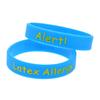 Latex Allergy Silicone Medical Alert Bracelet for Men, Women, and Children