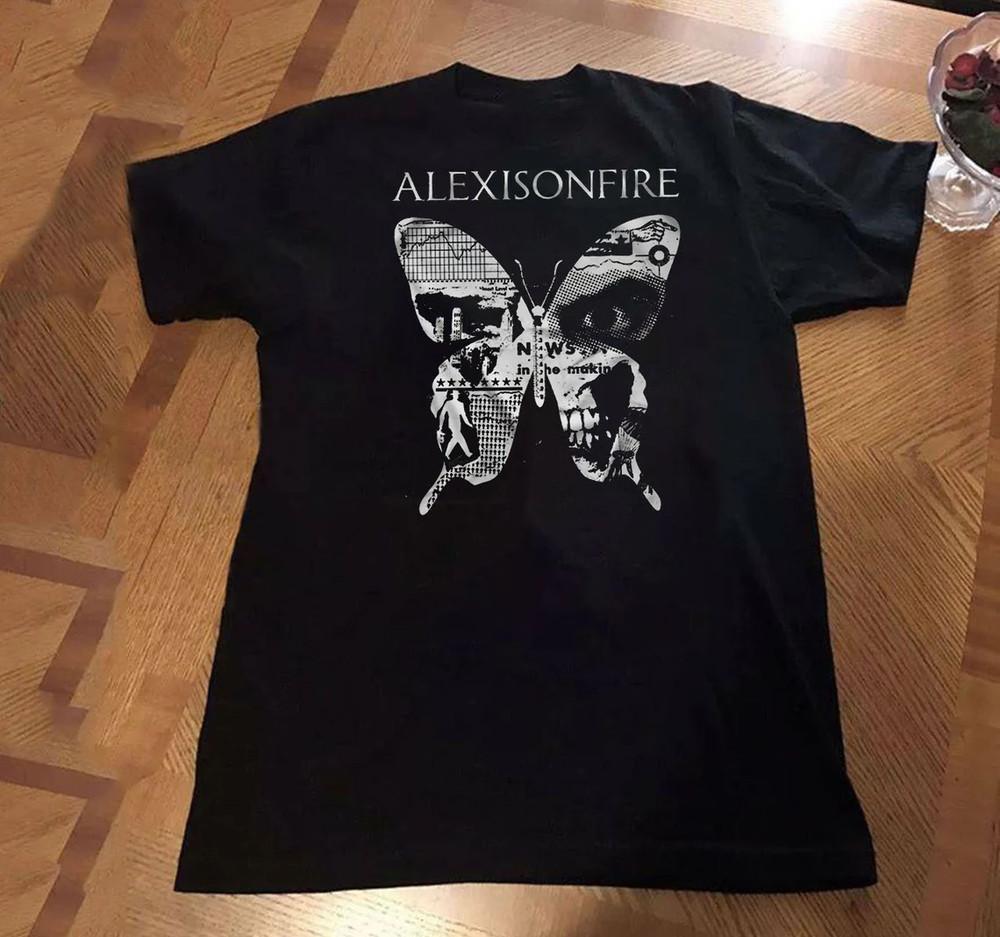 Vtg Alexisonfire Band Short Sleeve Cotton All Size Unisex Shirt Unisex T-Shirt L