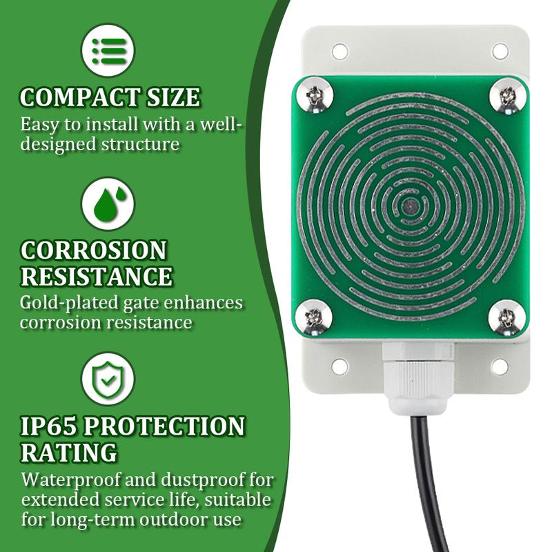 New Rain and Snow Sensor Transmitter Weather Induction Detection Heating Anti-icing IP65 Output RS485 0-2V 0-5V 0-10V 4-20mA