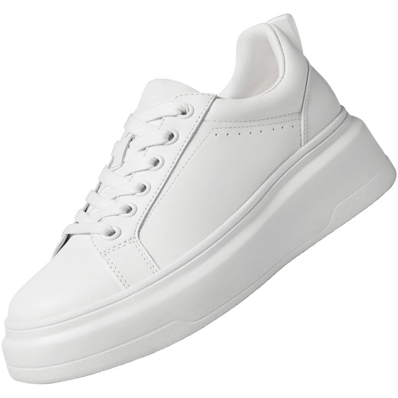 VOLO Women s White Platform Hidden Heel Skate Sneakers EU 38 белый