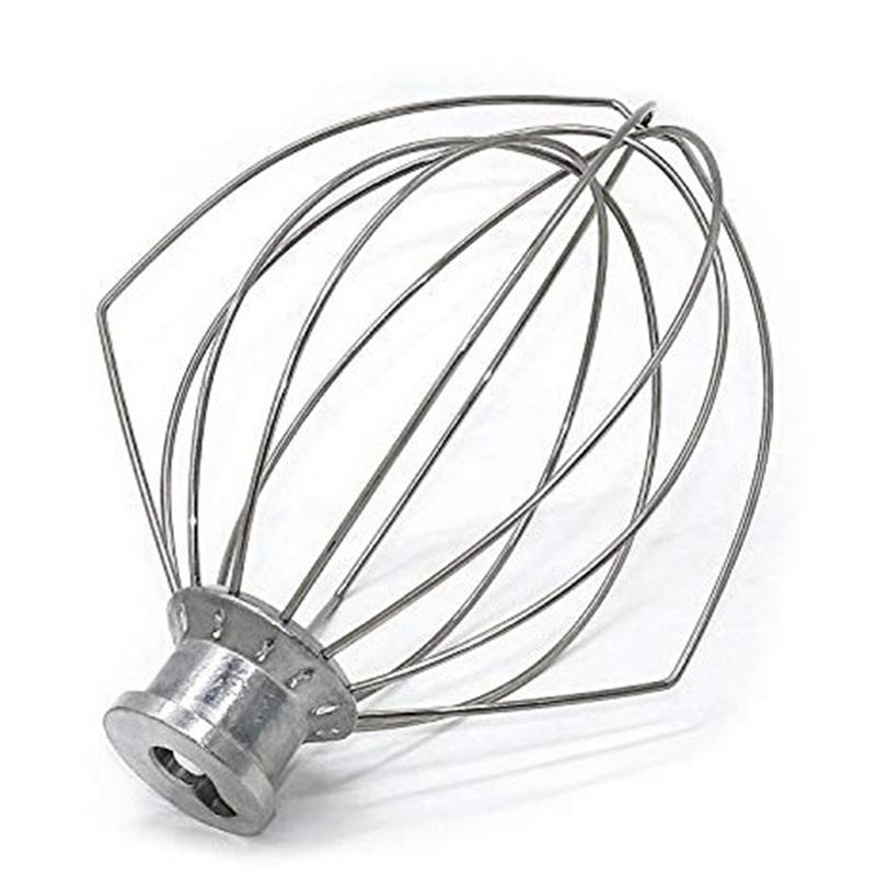 A96I-K5AWW חוט הקצפה חלופי למיקסר עמידה Kitchenaid, אביזר חוט הקצפה 6-חוטים לקערת הרמה 5 קוורט