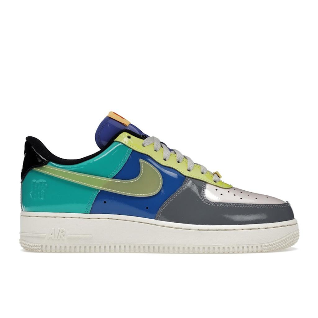 Undefeated X Nike Air Force 1 Low Community Men Sneakers Multi-Color Smoke-Grey Topaz-Gold DV5255-001