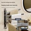 JINGRUIXIANG No-Drill Rotatable Towel Rack