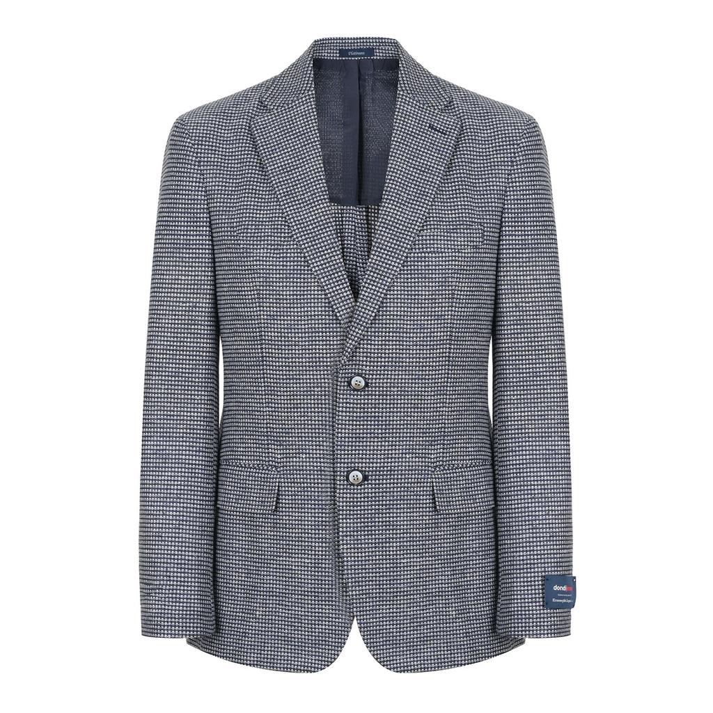Bassohomme Italian Premium Linen 100% Fancy Jersey Jacket (Bsy1Js06A)