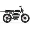Electric Bike LANKELEISI X-Black Knight 1000Wx2 Dual Motor Electric Bicycle Adult Top Speed 48Km/h 48V 45AH Max Range 280Km Load 200KG Black