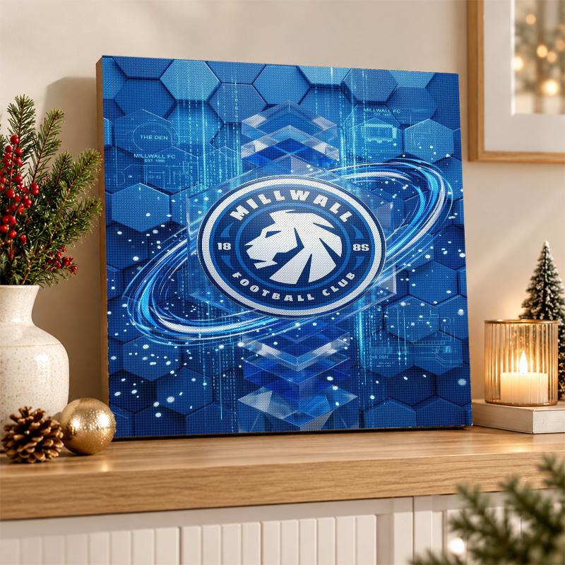 Millwall Football Diamond Painting Kit 5D Full Drill DIY Diamond Mosaic Wall Art Home Decor