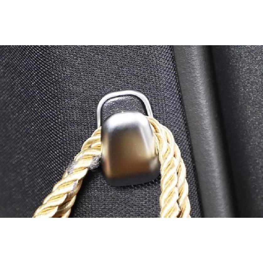 Fit For Benz EQE EQS - Matte Silver B-pillar Hook Frame Cover Trim 2PCS