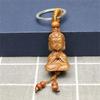 Versatile Buddhas Pendant Keychain Wealth Luck Keyring for Everyday Use