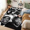 Tupac Collage Living Room Non-Slip Area Rug Soft Carpet for Bedroom Game Playroom Sofa Office Home Decor Doormat Christmas Gift C9211210