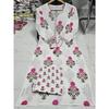 Indian Designer Top Tunic Kurta Pant Dupatta Set Women Bollywood Ethnic Kurti SC-2179