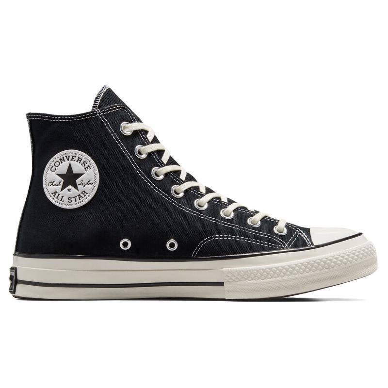 Converse Chuck 70 Classic Lightweight Comfortable Durable High-Top Canvas Shoes Unisex Vintage Black 162050C