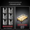 Leichter Luxus Goldverziertes Hochborosilikat Baijiu Glas Set