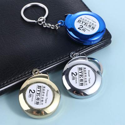 Mini Mezura Rulet Çelik Mezura Küçük Anahtarlık Bandı İnşaat Aletleri