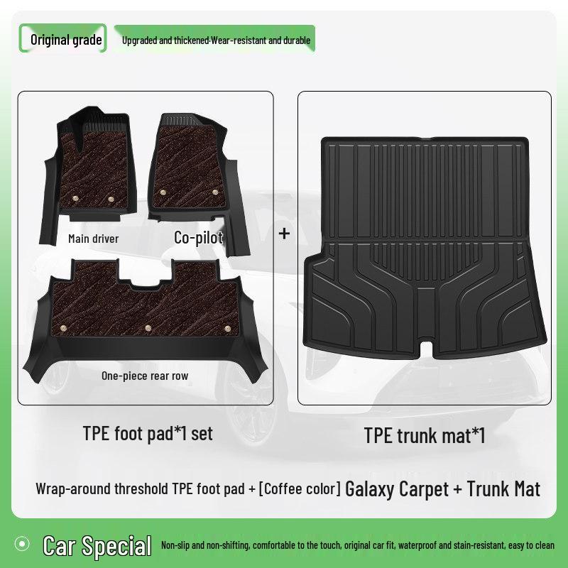 2026 Zhiqi LS6 TPE Full Coverage Starry Sky Floor Mats