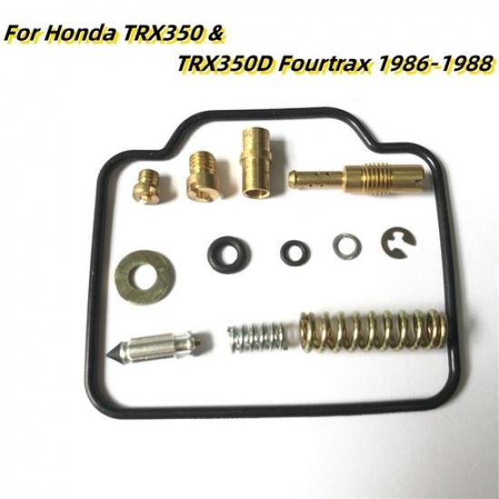 1Set New Car Carburetor Repair Kit For Honda TRX350 & TRX350D Fourtrax 1986-1988