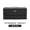 Felt Car Folding Organizer Space Saving Trunk Storage Bag For Lada Vesta Granta Vesta Niva 4X4 Largus Vaz Samara 2110 ejw1
