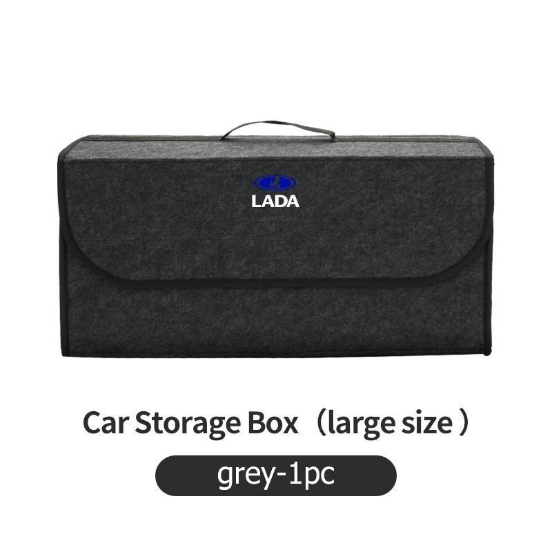 Felt Car Folding Organizer Space Saving Trunk Storage Bag For Lada Vesta Granta Vesta Niva 4X4 Largus Vaz Samara 2110 ejw1