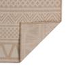 Flatweave Outdoor Rug, 200X280 Cm, Brown Stripes