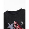 2025 Autumn/Winter Women's Pure Wool Round Neck Jacquard Horse Sweater