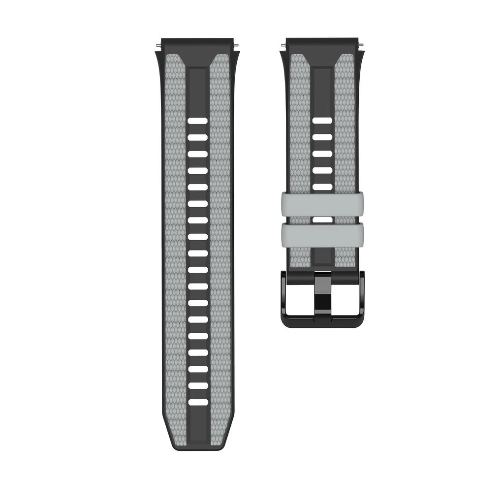 Bracelet en Silicone 22mm pour Huawei Ultimate 2 Bracelet Bicolore Sport Remplacement Bracelet Poignet pour Huawei Ultimate 1 2 GT6/GT6 Pro