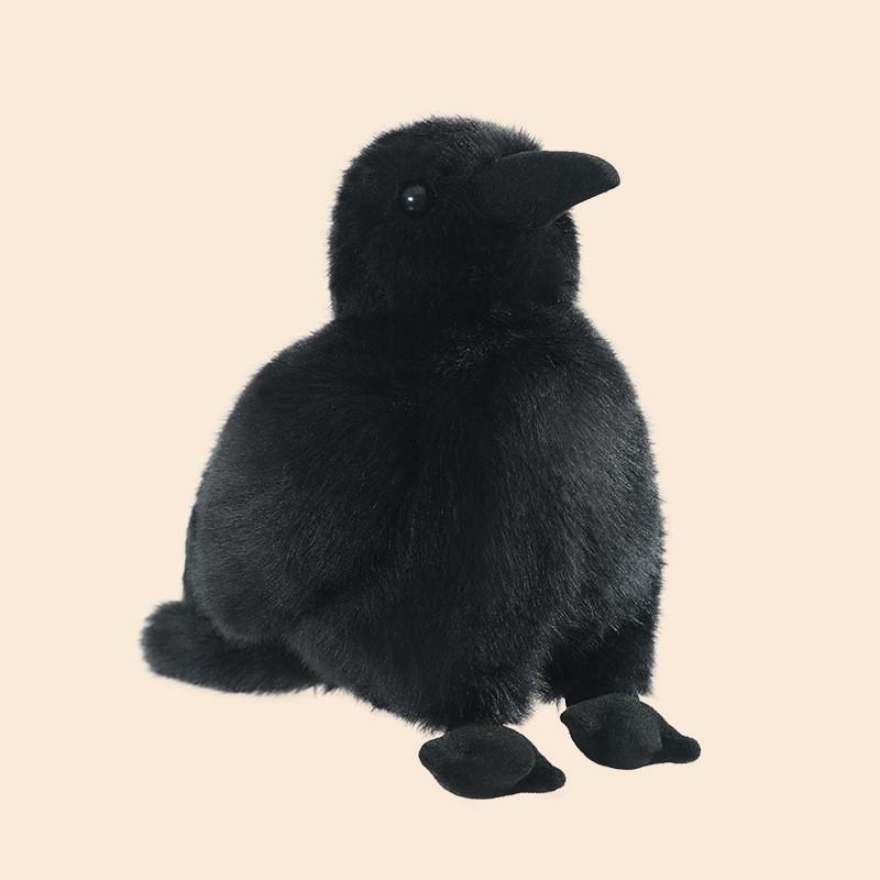 Toys Plush Crow Animal Stuffed Dolls Room Bed Decoration Cartoon Gifts Kids