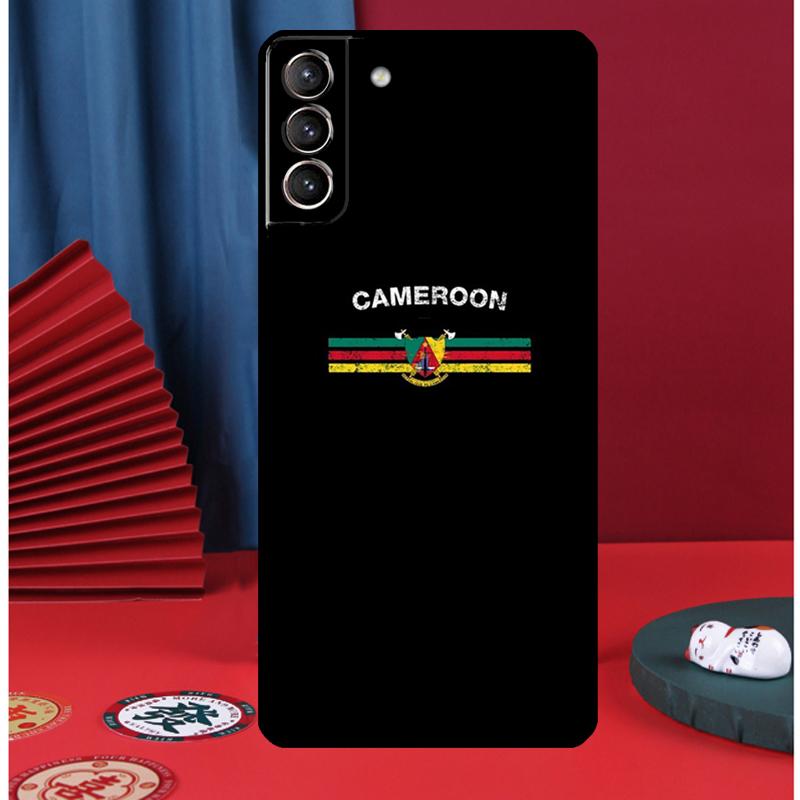 Republic of Cameroon Flag Phone Case For Samsung Galaxy S25 S24 Ultra S9 S10 S20 S21 S22 S23 Plus S24 FE Back Cover