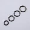 Gunmetal Spring Ring Clasps Round Connectors For Jewelry Making Materials