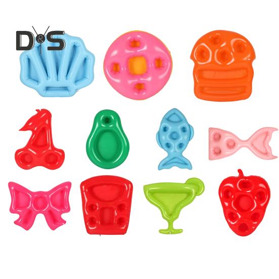 Nadmuchiwany basenowy pojemnik na napoje Pływający uchwyt na napoje Taca do serwowania Chłodny uchwyt na napoje z lodem na letnie akcesoria do basenu plażowego