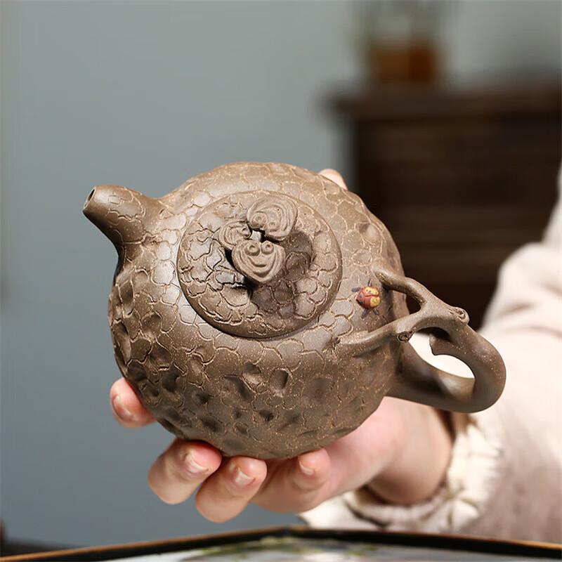 Handmade Zisha Lingzhi Gongchun Teapot