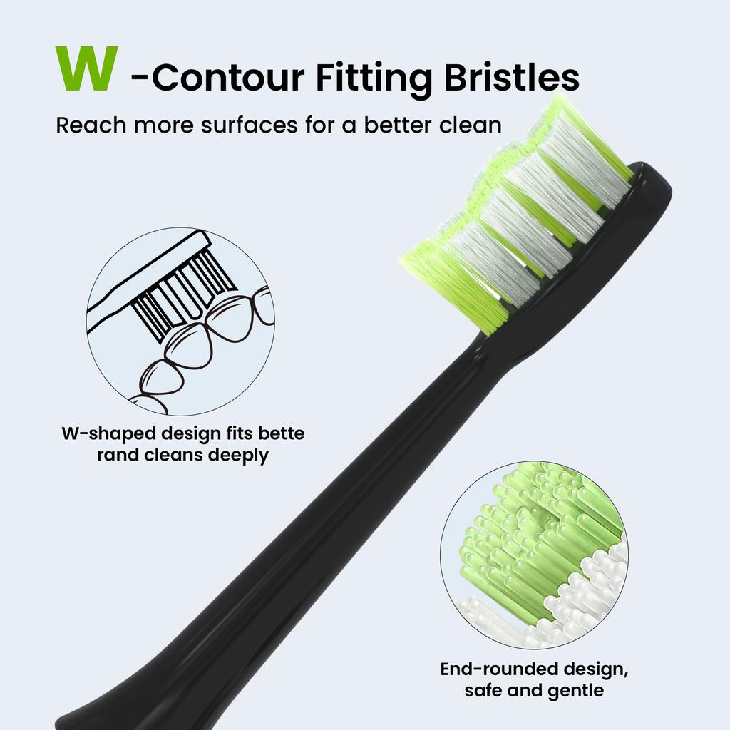 Purerix Wireless Charging Latest Portable Smart Waterproof IPX7 Electric Toothbrush